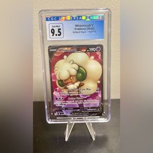 Whimsicott V 160/172 CGC 9.5 GEM MINT Pokemon Brilliant Stars